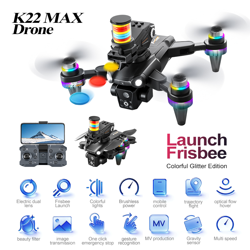 JCMO K22 MAX Frisbee Launch Dr - Drone Racing Camera review and price